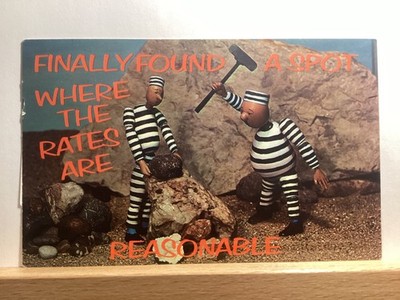 Finally a Spot with Reasonable Rates: Cross Forks, PA: - Vintage Postcard