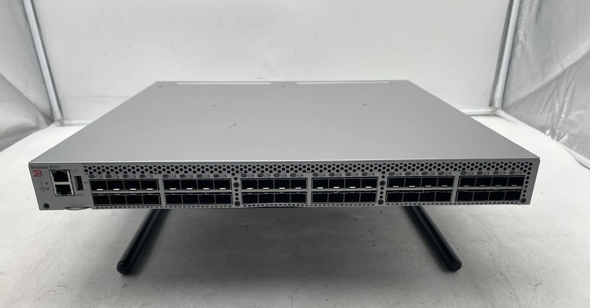 Brocade Br 360 0008 A 300 24 Port 8 Gbps Fibre Channel San Switch With Full Fabric