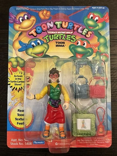 Playmates Teenage Mutant Ninja Turtles Toon Turtles Toon Irma Vintage Figure