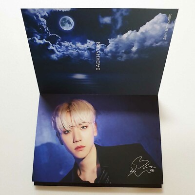 EXO NATURE REPUBLIC ノベルティパネル トレカ Exo X Nature Republic Official Photocard Photo Card KPOP Baekhyun