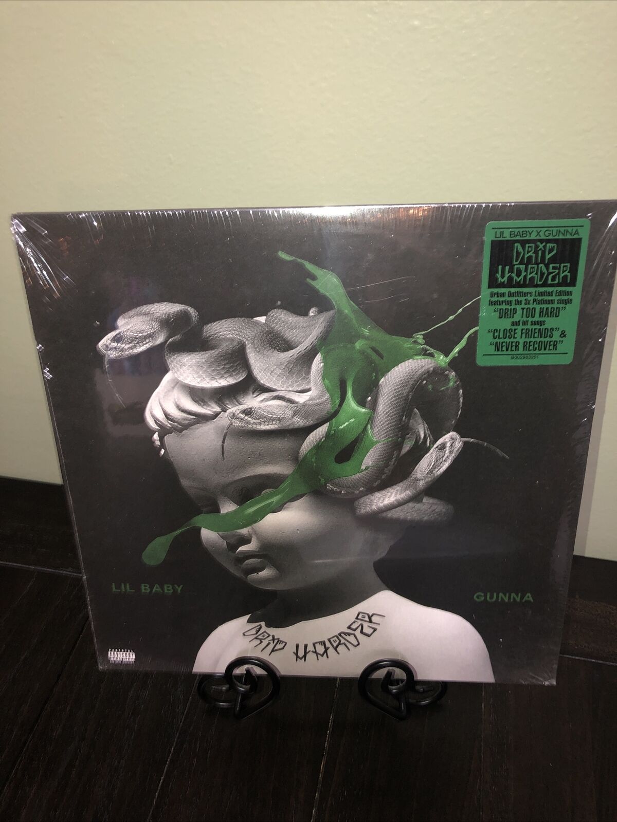 Lil Baby & Gunna - Drip Harder - Urban Outfitters LP Green Vinyl Ltd to 2000 NEW