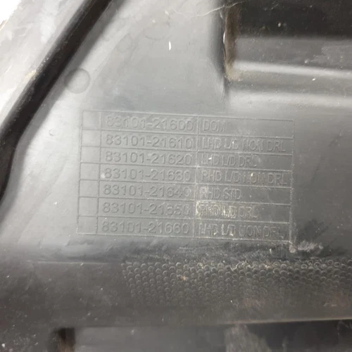 8310121600 Faro Sinistro per SSANGYONG RODIUS Xdi 2014 245899 - Bild 3 von 9