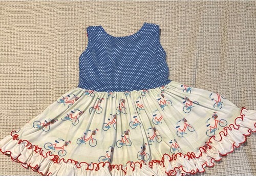 NWT Be Girl Clothing Bicycle Tunic Top Girls Size 10 - Picture 4 of 4