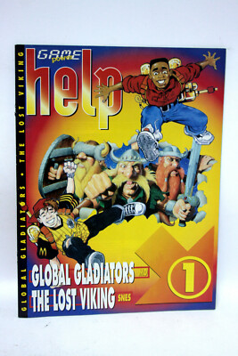 Guide Game Power Help N°1 – Global Gladiators, The Lost Viking – Édition Italienne