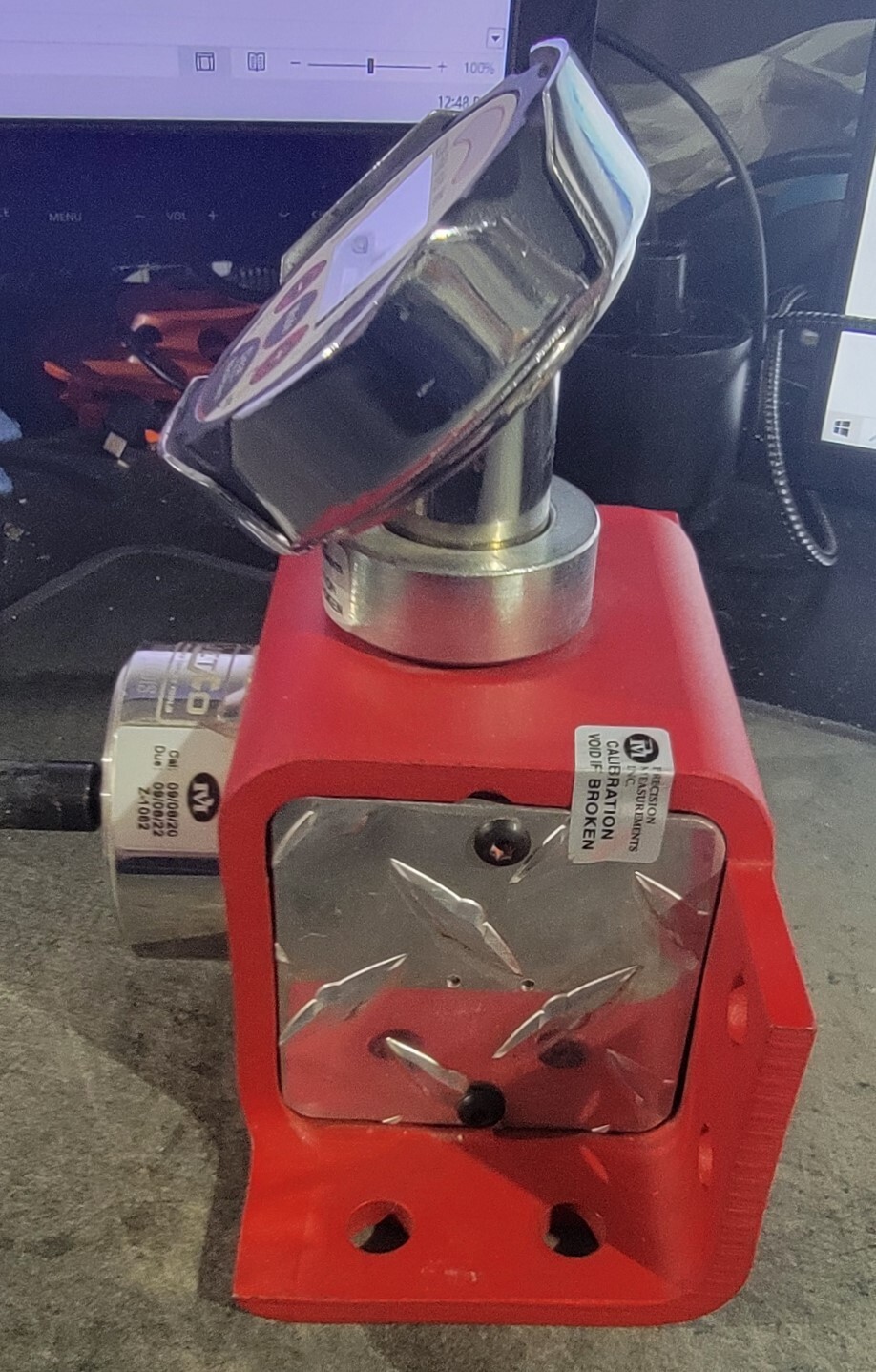 Jetco TED1001S Torque Wrench Calibrator 10100 in/Lbs., .8338.33 ft/Lbs. Clean eBay