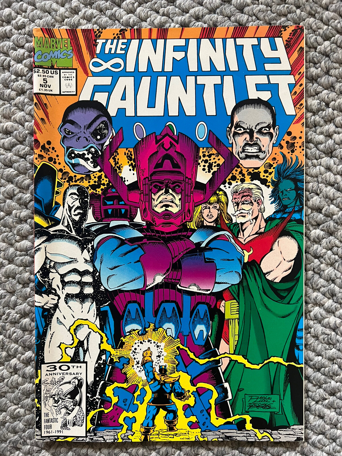 Infinity Gauntlet Comics 16 +BONUS Dr. Strange 36 (Infinity Gauntlet Epilogue) eBay