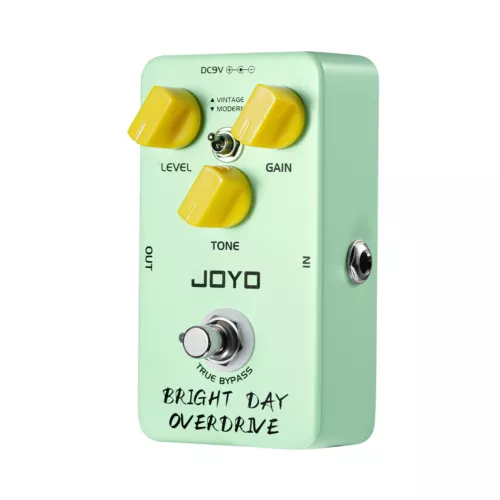 JOYO Blue Overdrive Pedal Modern/Retro Tone High Gain for Electric Guitar Bass