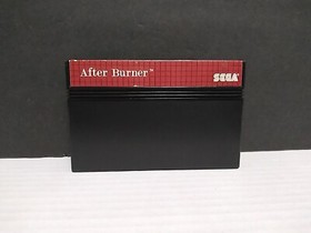Sega Master System After Burner Complete Authentic Game Cleaned Tested Working