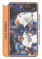 2023 Topps Heritage HN Baseball LA's Finest #CC-3    Combo Cards