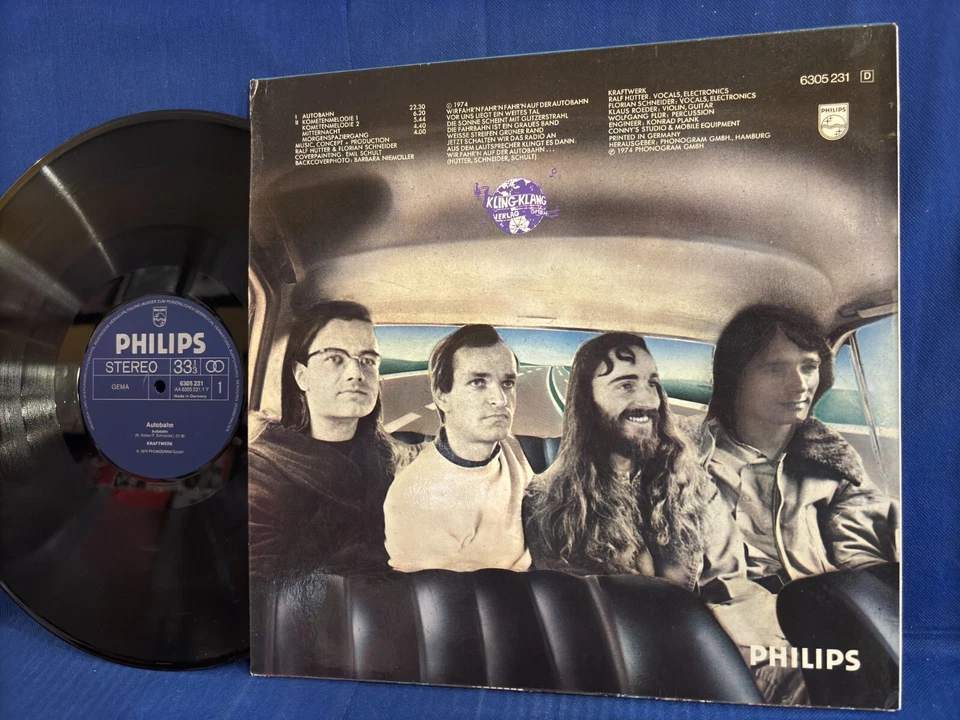 Kraftwerk Autobahn · Lp, photo 3 sur 3