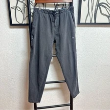 Mack Weldon gray jogger pants size large stretchy comfort daily wear