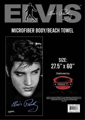 New Close Up Blue Eyes Elvis Presley Beach Bath Pool Towel 27x60 Gift Movie King