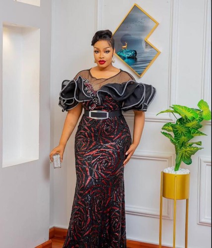 Womens V Neck Ruffles Off Shoulder Dress Slim Fit Evening Ball Gown Robe Abaya - Picture 24 of 34