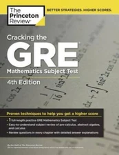 Cracking the GRE Mathematics Subject Test, 4th Edition - Paperback - GOOD