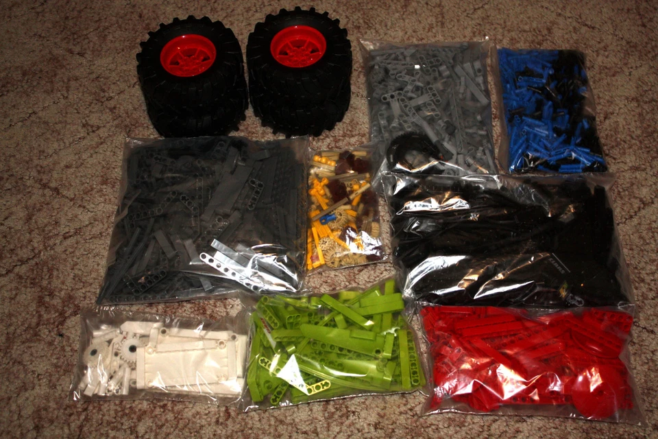 LEGO Technik 42054 CLAAS XERION 5000 Top Zustand mit Aufbauanleitung - Bild 4 von 4