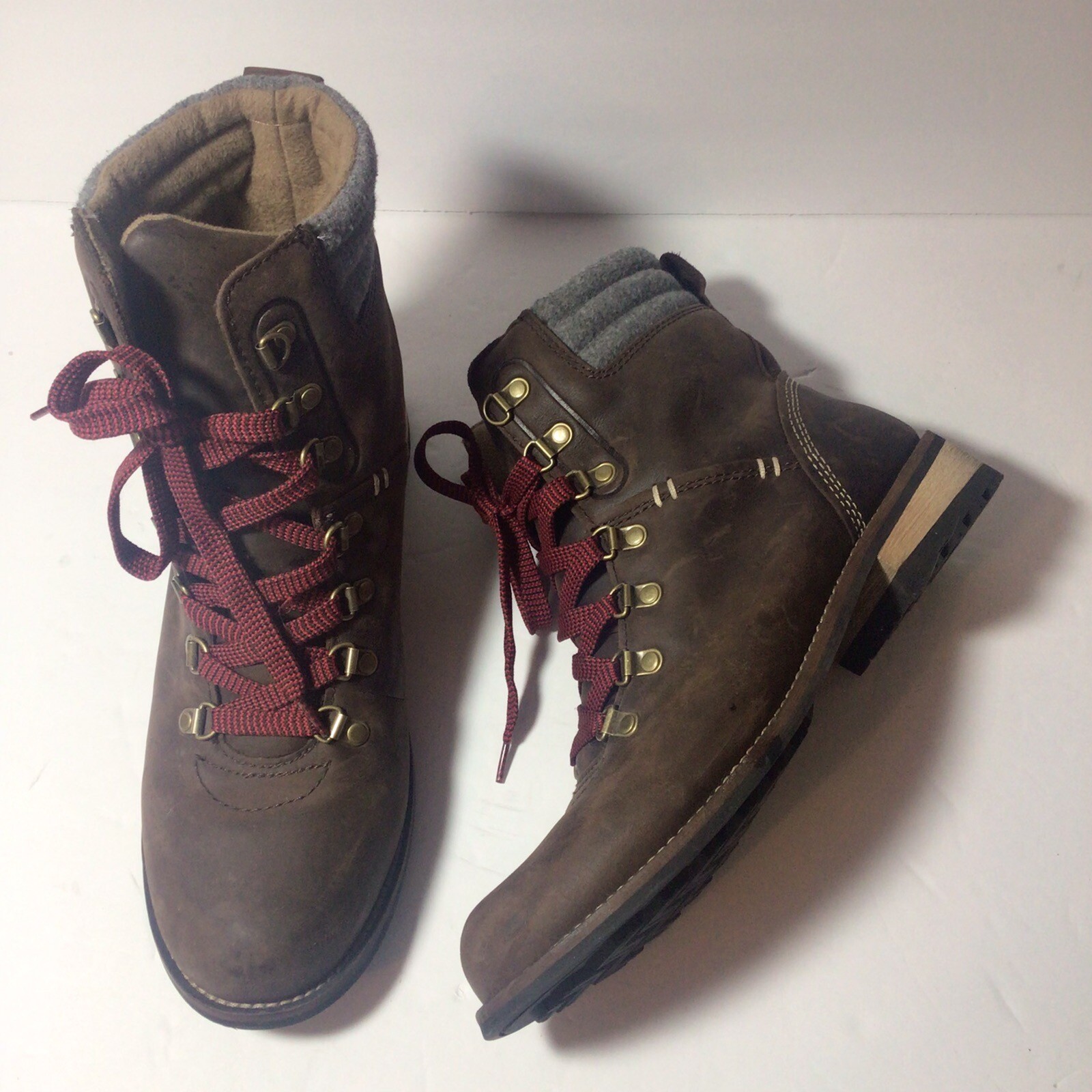 Kodiak Surrey Brown Leather Combat Boot Waterproof La… Gem