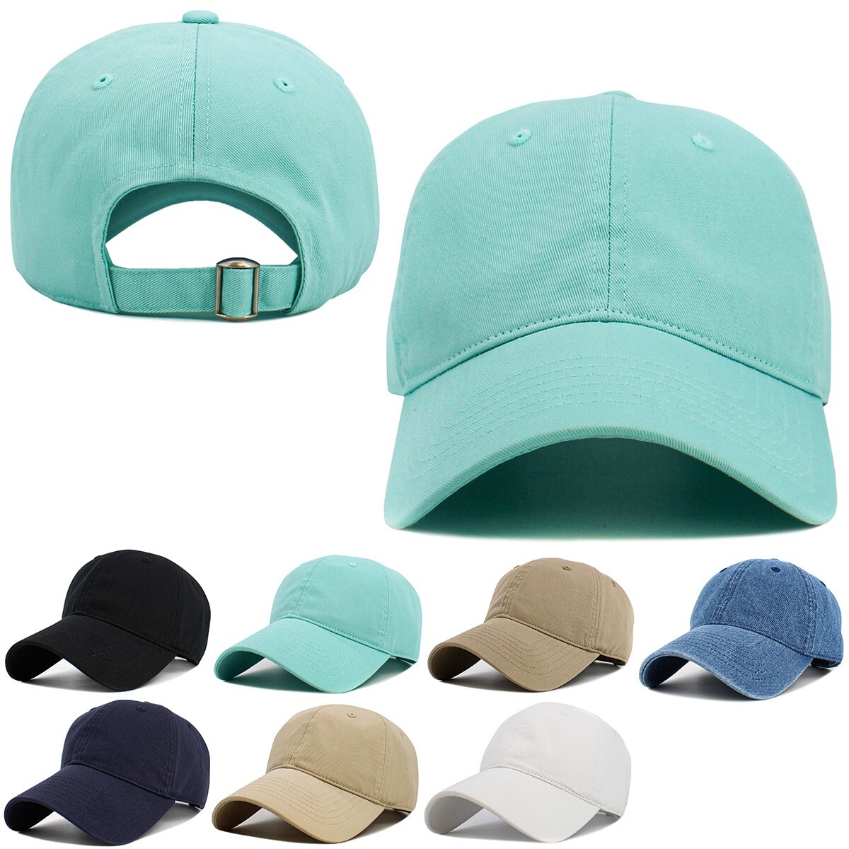 KBETHOS® True Comfort Fit Adjustable Low Crown Cotton  display picture 2