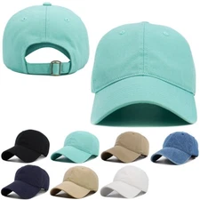 KBETHOS® True Comfort Fit Adjustable Low Crown Cotton Baseball Cap