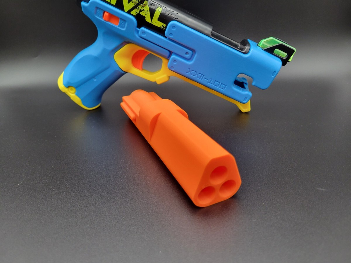Triple Shot Shotgun Mod For Nerf Rival Fate Dart Blaster InLine