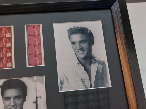 Large Elvis Presley Framed Original Film Cell with COA - Imagen 4 de 13