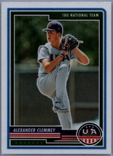 2023 Panini Stars and Stripes Alexander Clemmey Rookie Guardians RC #43