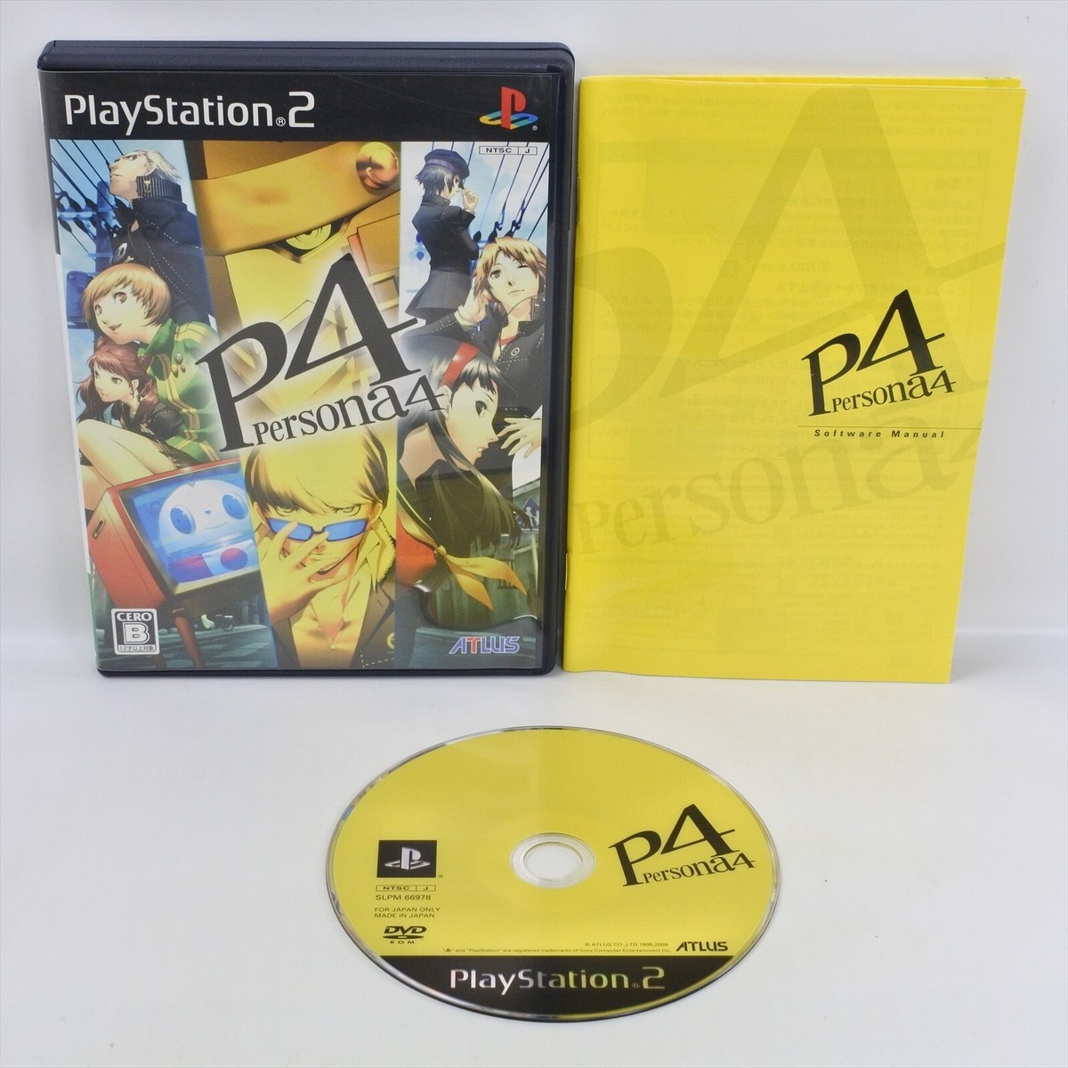 PERSONA 4 P4 PS2 Playstation 2 For JP System p2 | eBay