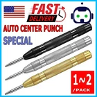 Automatic CENTER PUNCH Tool Adjustable Spring Loaded Super Strong Metal Drill