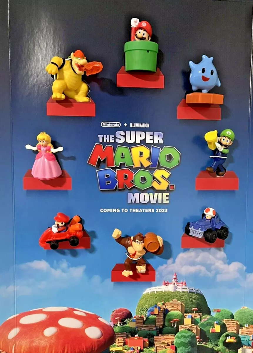 2022 McDONALD'S Super Mario Bros Movie Nintendo HAPPY MEAL TOYS Or Set