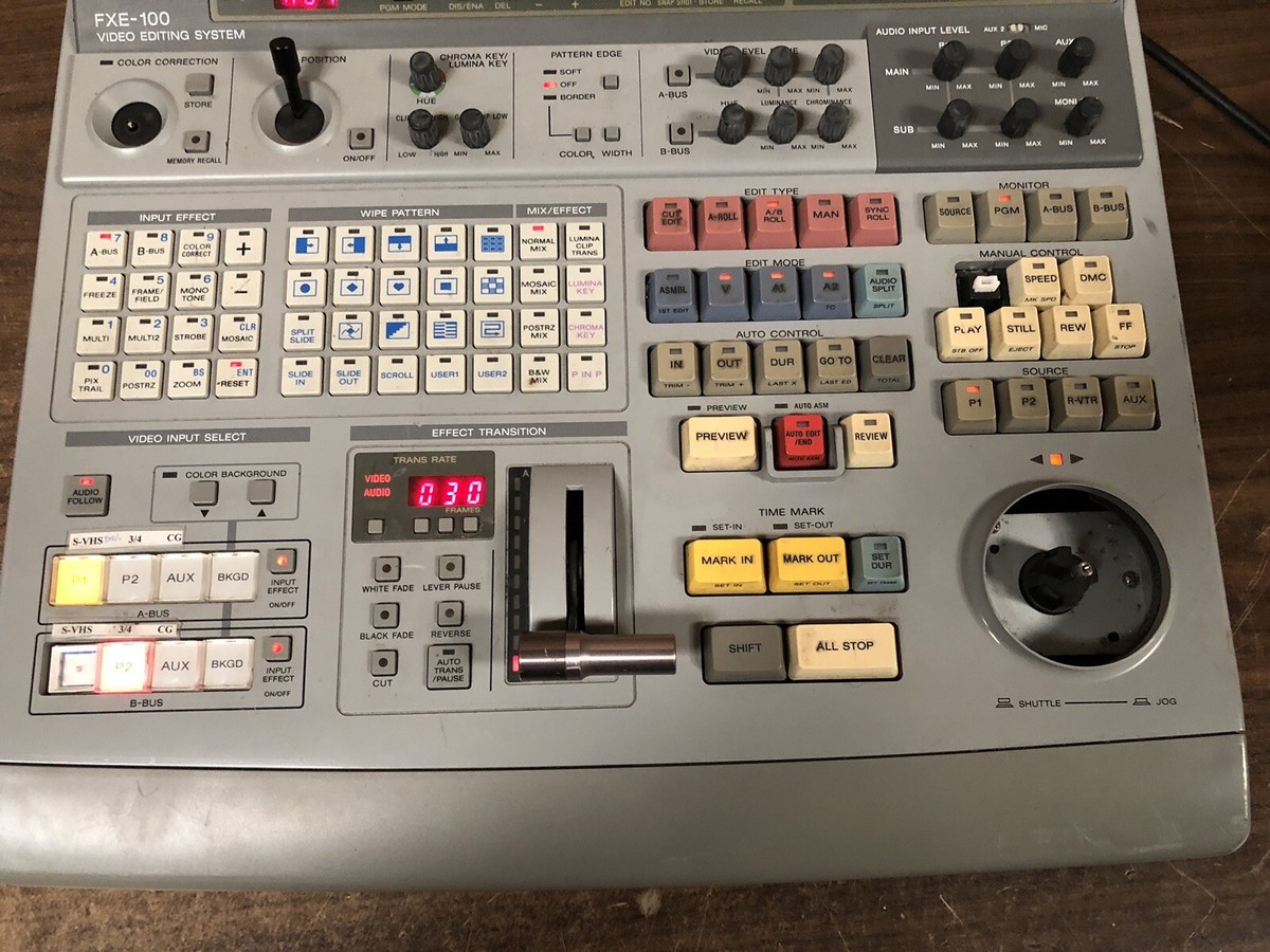 SONY　ビデオ編集機　FXE-100 SONY FXE-100 Video Editing System Digital Multi Effects