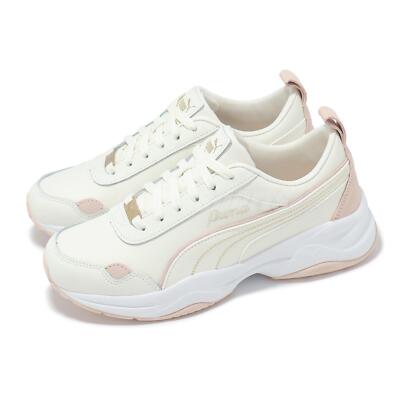Puma Cilia Mode Lux Beige Pink Women Lifestyle Casual Shoes Sneakers  397824-02 UK