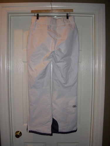 ARCTIX white insulated snow ski A6 Pants Wmn Medium - Picture 2 of 3
