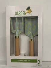 Garden Party Green Floral Tools Kit Home Tool Equipment Garden Tool 2 Piece Set