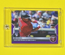 2022 MLB Topps Now Jose Miranda Rookie PURPLE PARALLEL /25 SSP Twins #522 RC 🔥