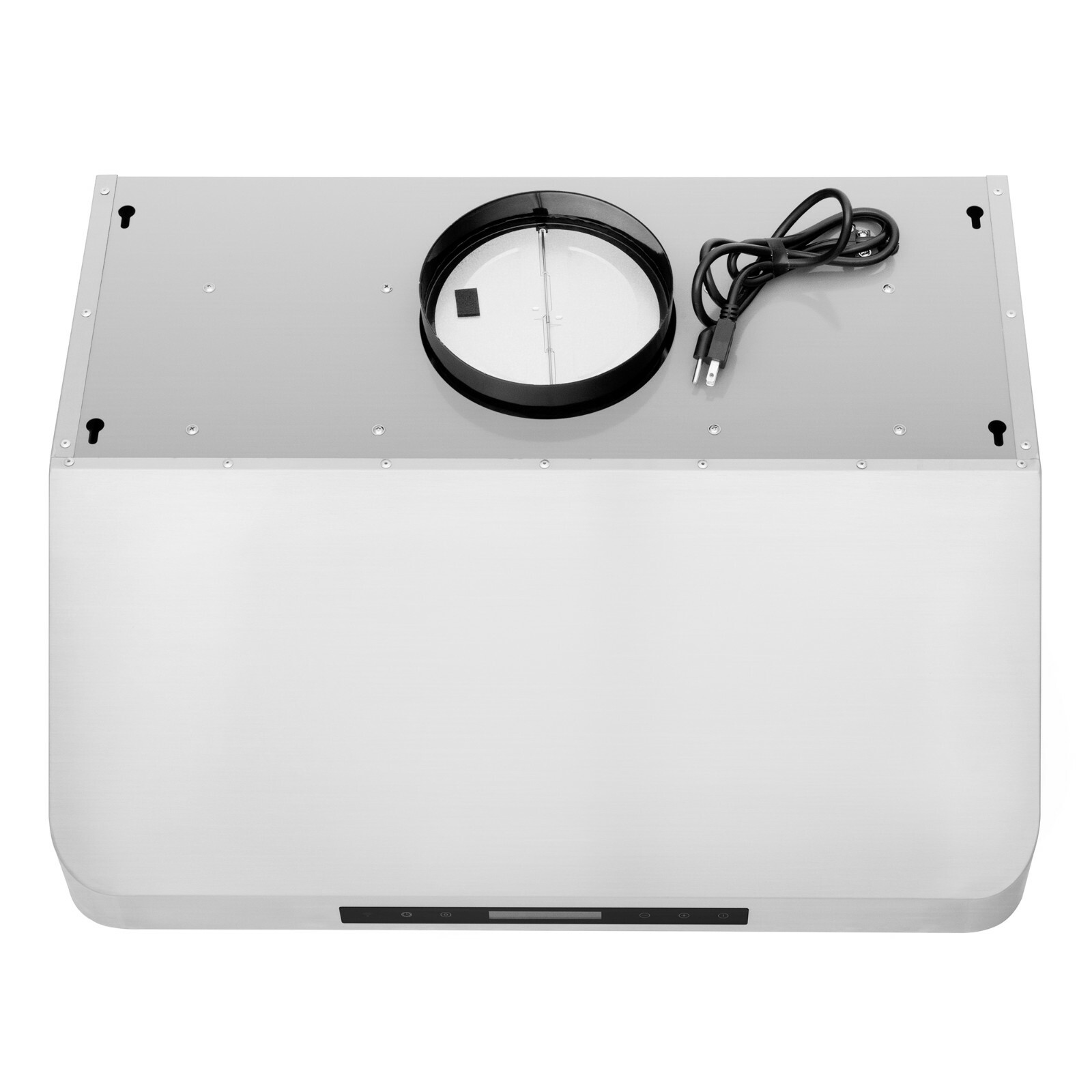 30" Under Kitchen Range Hood, 500 CFM, Stainless Steel, LEDs