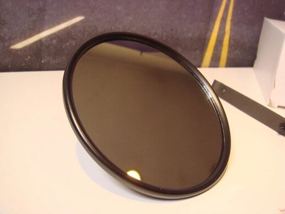 Espejo retrovisor redondo Harley 5" réplica G UL EL VL FL WL negro 1934-57 V-Twin 49-0912 X4 Foto 4 de 4