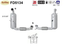 ✅ Ruß-Partikelfilter für Ford Fiesta, Mazda 2, 1.6, 55/66kW, Euro 4