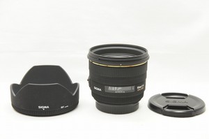 Sigma 50mm F1 4 Ex Dg Hsm Af Lens For Sony Minolta Alpha Mount W Hood 0814m Ebay