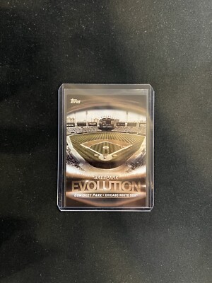 2019 Topps Ballpark Evolution Comiskey Park #ES-6 Chicago White Sox /299