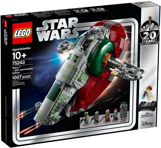 RARE! LEGO 75243 Star Wars: Slave I  20th Anniversary Edition *NEW & Sealed box*