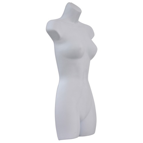 Female Hollow Back Hanging Full Body Form Plastic Mannequin Torso Bust Display - Picture 13 of 33