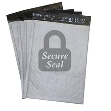 100 #6 12.5x19 Poly Bubble Mailers Self Seal Padded Ship Envelopes 12.5"x19"