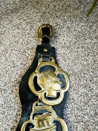 Antique Horse Brass Handmade Oliver Twist X6 Cast Fagan Nancy Bill Sikes Etc - Picture 4 of 6