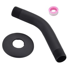 Braccio Doccia Curvo Acciaio Inox Lunghezza 6 Pollici per Hotel Grado Durata