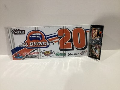 Sprint Legends #20 Danny Lasoski J.D. Byrider Metal Wing Panel  7 X 16