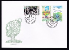 Liechtenstein FDC 1995 Michel 1105/07 Anniversaires et événements