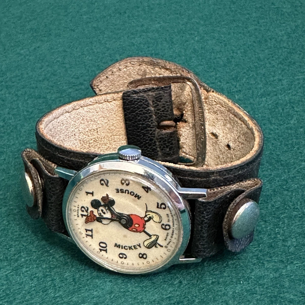 Mickey Mouse Watch Walt Disney Productions Indiana Disney Watches