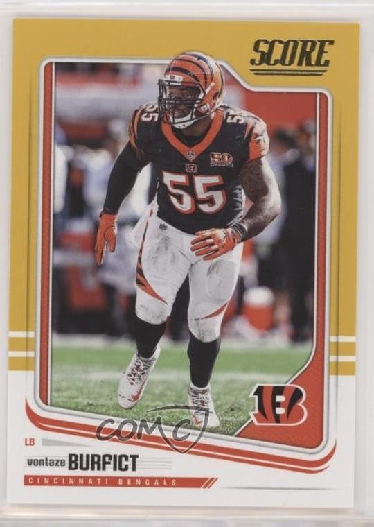2018 Score Gold Vontaze Burfict #65 0f8