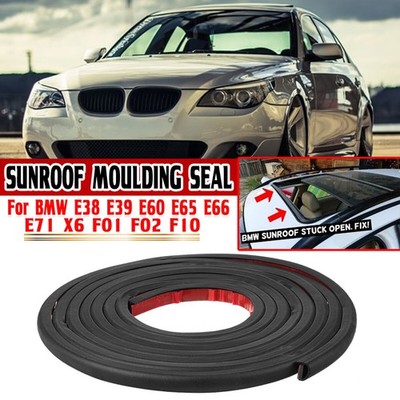 1X Sunroof Profile Gasket For BMW E38 E39 E60 E65 E66 E71 X6 F01 F02 F10