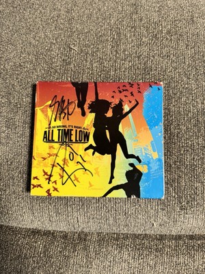 Signed All Time Low  So Wrong It s Right  CD  from 2008