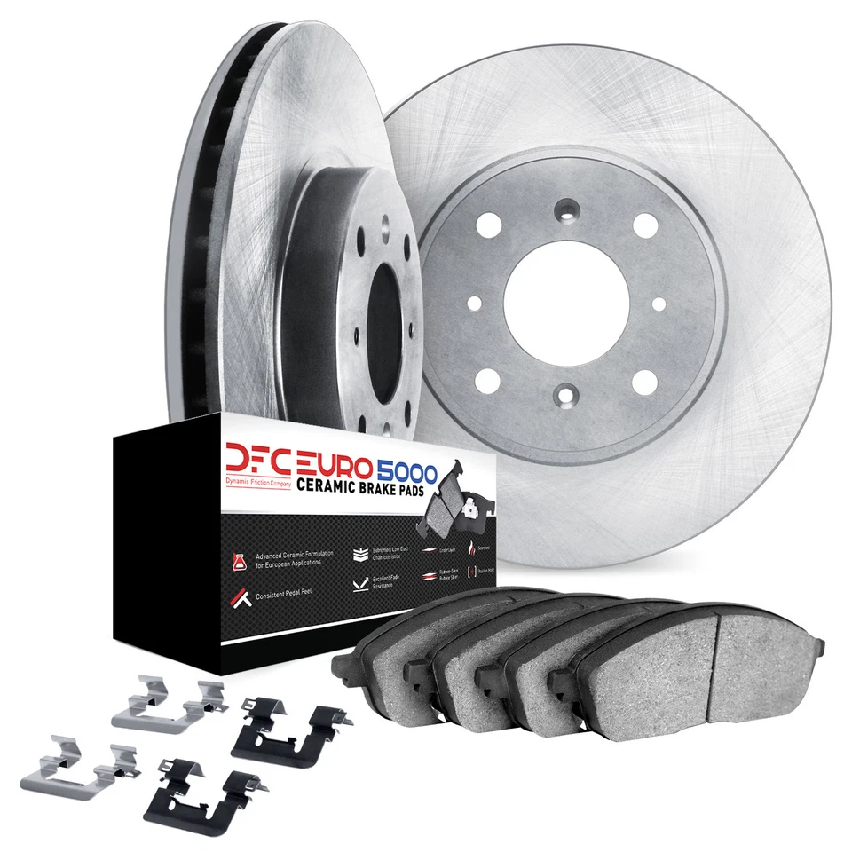 Dynamic Friction 6612-73031 Disc Brake Kit For 84-87 Audi 4000 Quattro Coupe - Image 2 of 2